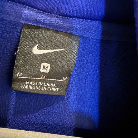 Womens Nike M Athletic Running Turtleneck Fleece Top - Picture 2 of 5